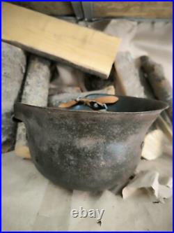 WW2 M42 German Helmet WWII M 42. Combat helmet. Size 64 WW2 M42 German Helmet WWII M 42. Combat helmet. Size 64