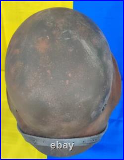 WW2 M42 German Helmet WWII M 42. Combat helmet. Size 64 Shipping Includet WW2 M42 German Helmet WWII M 42. Combat helmet. Size 64 Shipping Includet