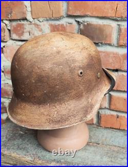 WW2 M42 German Helmet WWII M 42. Combat helmet size 62