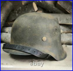 WW2 M42 German Helmet WWII M 42. Combat helmet size 62 Free Shipping