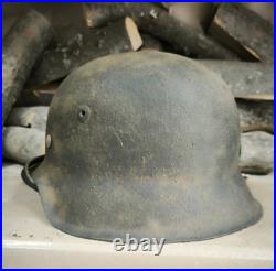 WW2 M42 German Helmet WWII M 42. Combat helmet size 62 Free Shipping