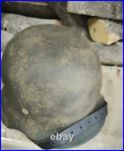 WW2 M42 German Helmet WWII M 42. Combat helmet size 62 Free Shipping