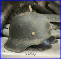 WW2 M42 German Helmet WWII M 42. Combat helmet size 62 Free Shipping