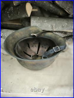 WW2 M42 German Helmet WWII M 42. Combat helmet size 62 Free Shipping