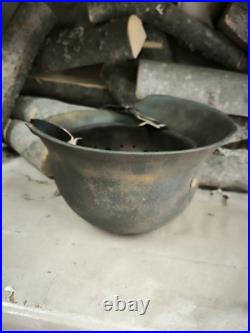 WW2 M42 German Helmet WWII M 42. Combat helmet size 62 Free Shipping