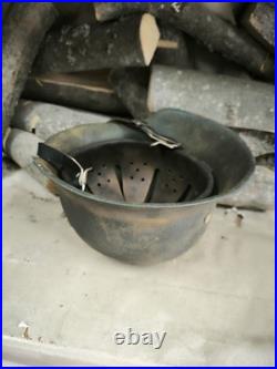 WW2 M42 German Helmet WWII M 42. Combat helmet size 62 Free Shipping