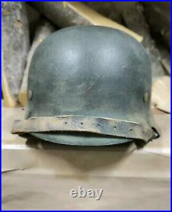 WW2 M42 German Helmet WWII M 42. Combat helmet size 64