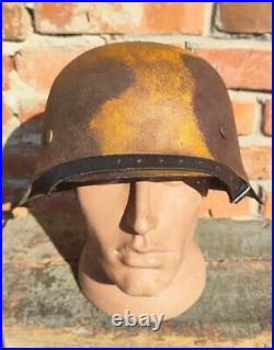 WW2 M42 German Helmet WWII M 42. Combat helmet size 64