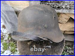 WW2 M42 German Helmet WWII M 42. Combat helmet size 64