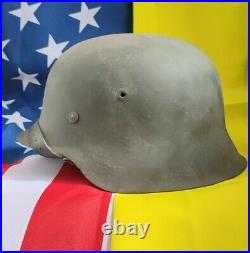 WW2 M42 German Helmet WWII M 42. Combat helmet size 64