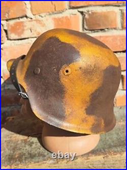 WW2 M42 German Helmet WWII M 42. Combat helmet size 64