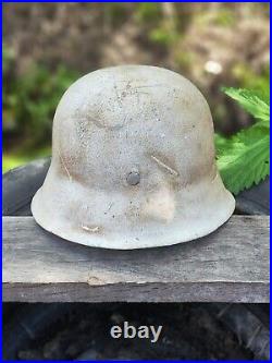 WW2 M42 German Helmet WWII M 42. Combat helmet size 64