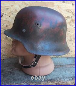 WW2 M42 German Helmet WWII M 42. Combat helmet size 64