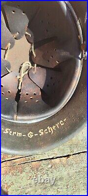 WW2 M42 German Helmet WWII M 42. Combat helmet size 64