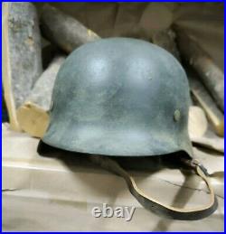 WW2 M42 German Helmet WWII M 42. Combat helmet size 64