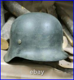 WW2 M42 German Helmet WWII M 42. Combat helmet size 64