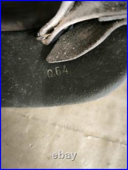 WW2 M42 German Helmet WWII M 42. Combat helmet size 64 Free Shipping