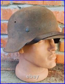 WW2 M42 German Helmet WWII M 42. Combat helmet size 64 Free Shipping
