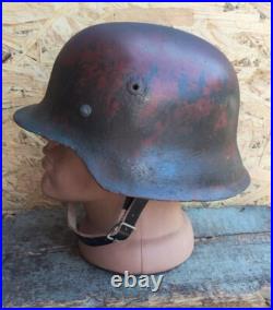 WW2 M42 German Helmet WWII M 42 Combat helmet size 64 Free Shipping WW2 M42 German Helmet WWII M 42 Combat helmet size 64 Free Shipping