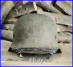 WW2 M42 German Helmet WWII M 42. Combat helmet size 64 Free Shipping