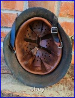 WW2 M42 German Helmet WWII M 42. Combat helmet size 64 Free Shipping