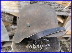 WW2 M42 German Helmet WWII M 42. Combat helmet size 64 Free Shipping