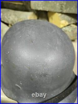 WW2 M42 German Helmet WWII M 42. Combat helmet size 64 Free Shipping WW2 M42 German Helmet WWII M 42. Combat helmet size 64 Free Shipping