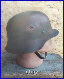 WW2 M42 German Helmet WWII M 42 Combat helmet size 64 Free Shipping WW2 M42 German Helmet WWII M 42 Combat helmet size 64 Free Shipping