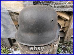 WW2 M42 German Helmet WWII M 42. Combat helmet size 64 Free Shipping