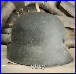WW2 M42 German Helmet WWII M 42. Combat helmet size 64 Free Shipping