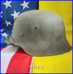 WW2 M42 German Helmet WWII M 42. Combat helmet size 64 Free Shipping
