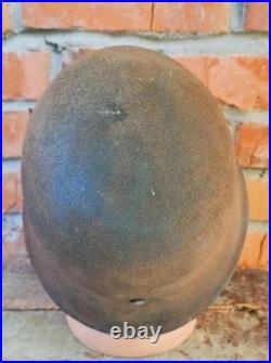 WW2 M42 German Helmet WWII M 42. Combat helmet size 64 Free Shipping