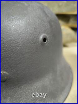 WW2 M42 German Helmet WWII M 42. Combat helmet size 64 Free Shipping WW2 M42 German Helmet WWII M 42. Combat helmet size 64 Free Shipping