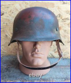 WW2 M42 German Helmet WWII M 42 Combat helmet size 64 Free Shipping WW2 M42 German Helmet WWII M 42 Combat helmet size 64 Free Shipping