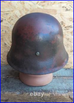 WW2 M42 German Helmet WWII M 42 Combat helmet size 64 Free Shipping WW2 M42 German Helmet WWII M 42 Combat helmet size 64 Free Shipping