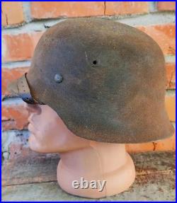 WW2 M42 German Helmet WWII M 42. Combat helmet size 64 Free Shipping