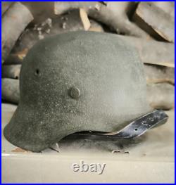 WW2 M42 German Helmet WWII M 42. Combat helmet size 64 Free Shipping