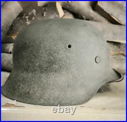 WW2 M42 German Helmet WWII M 42. Combat helmet size 64 Free Shipping
