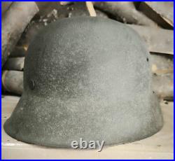 WW2 M42 German Helmet WWII M 42. Combat helmet size 64 Free Shipping