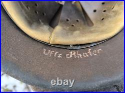 WW2 M42 German Helmet WWII M 42. Combat helmet size 64 Free Shipping