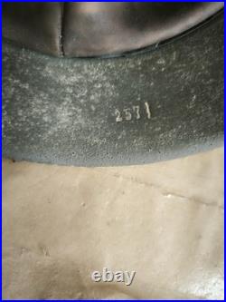 WW2 M42 German Helmet WWII M 42. Combat helmet size 64 Free Shipping