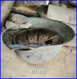 WW2 M42 German Helmet WWII M 42. Combat helmet size 64 Free Shipping