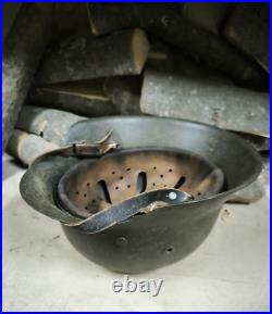 WW2 M42 German Helmet WWII M 42. Combat helmet size 66