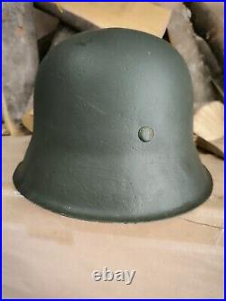 WW2 M42 German Helmet WWII M 42. Combat helmet size 66