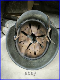 WW2 M42 German Helmet WWII M 42. Combat helmet size 66