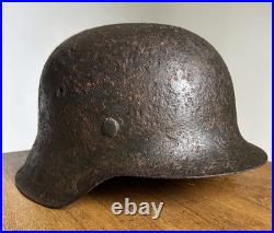 WW2 M42 LW Named Steel German Helmet