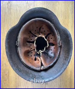 WW2 M42 LW Named Steel German Helmet