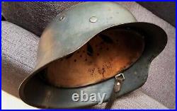 WW2 M42 Original german helmet field grey