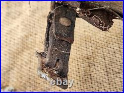 WW2 ORIGINAL GERMAN M35 ET66 WINTER CAMO BATTLEDAMAGED HELMET RELIC from KURLAND WW2 ORIGINAL GERMAN M35 ET66 WINTER CAMO BATTLEDAMAGED HELMET RELIC from KURLAND