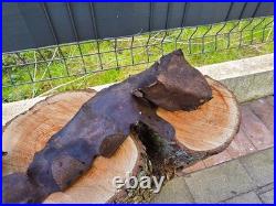 WW2 Original German Helmet Leather From Kurland Battlefield